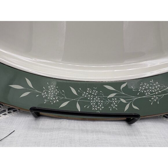 Vintage Syracuse Candelight 14" Oval Serving Platter MCM - Picture 5 of 5